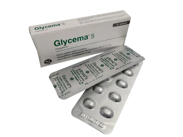 Tablet  Glycema 5mg (30 Pcs)